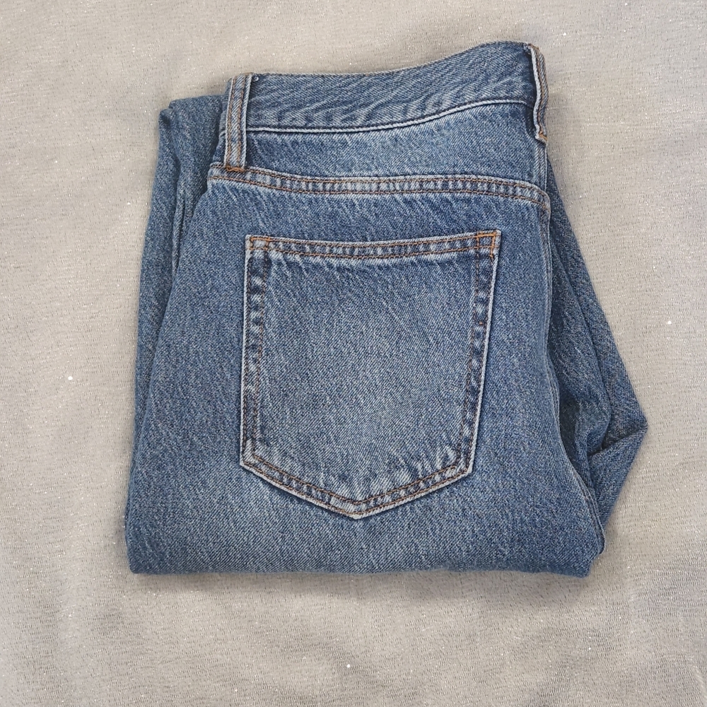 Justfab blue distressed denim jeans